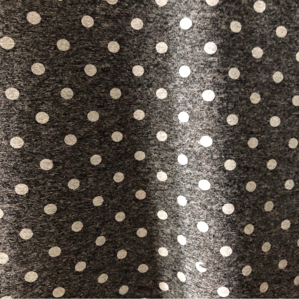 Vogo Athletica gray polka dot workout tank top in size L - Picture 3 of 6